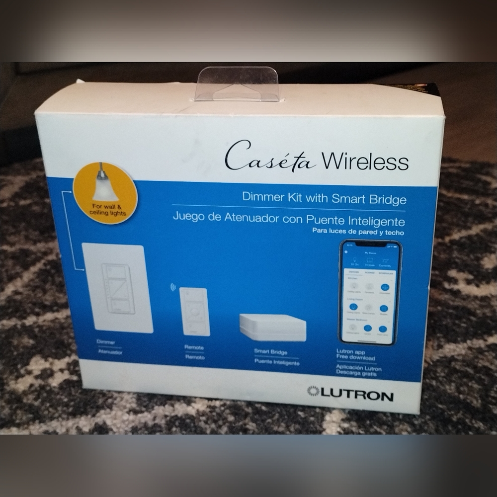 New Caséta Wireless Dimmer Kit with Smart Bridge